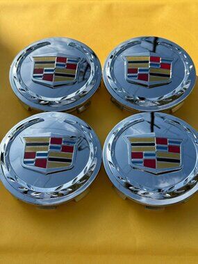 4x Cadillac Escalade 2007-13 Wheel Center Caps 83mm for 18 & 20" Wheels